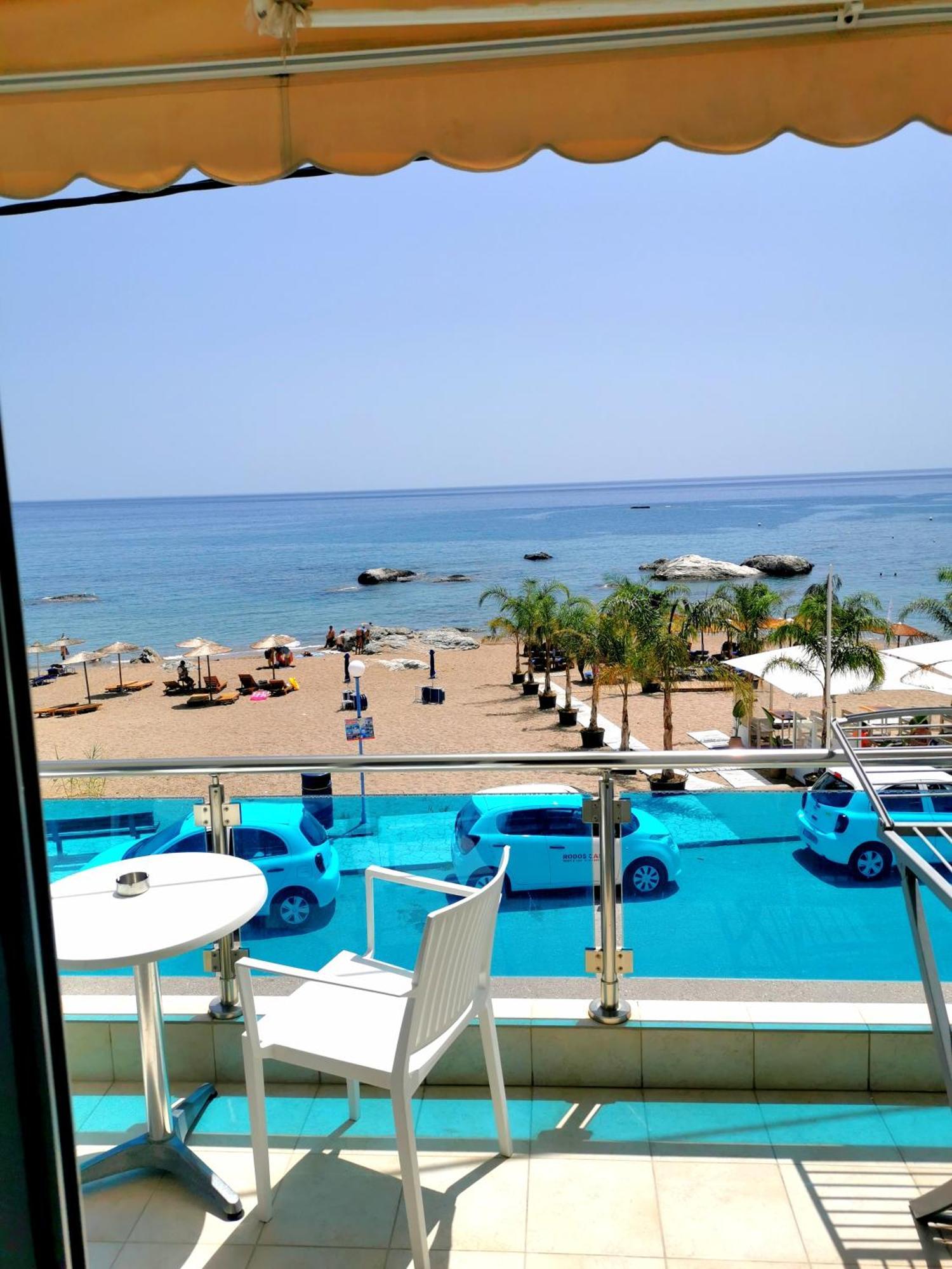 Tsampika'S Sea View Home Arhángelosz Kültér fotó